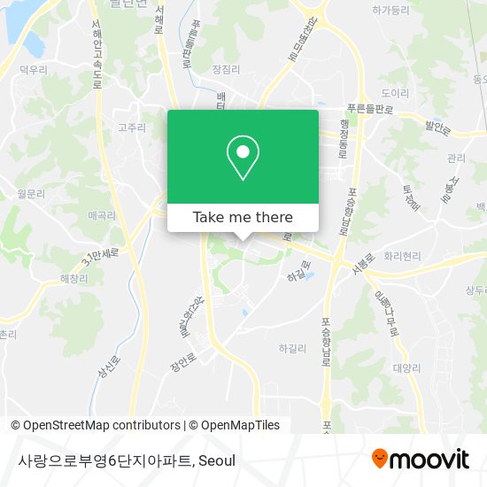 사랑으로부영6단지아파트 map