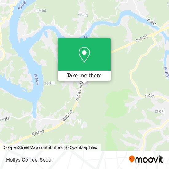 Hollys Coffee map
