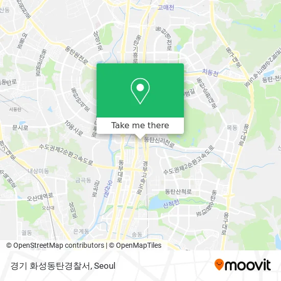 경기 화성동탄경찰서 map