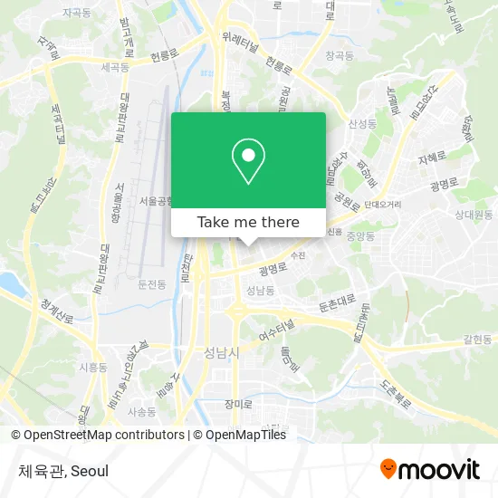 체육관 map