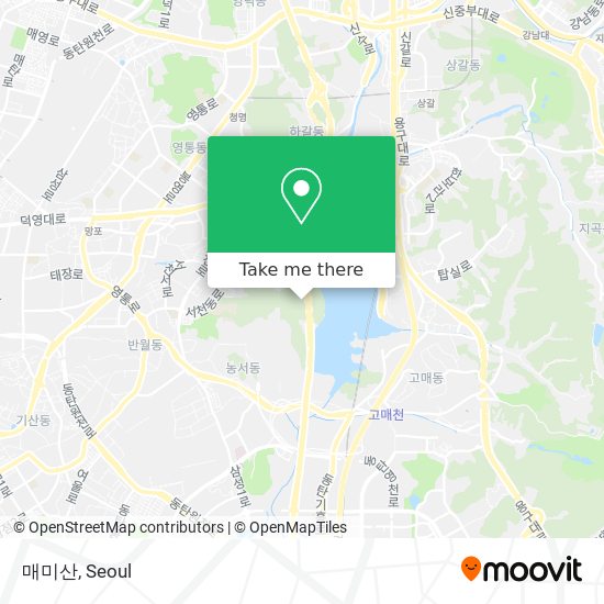 매미산 map