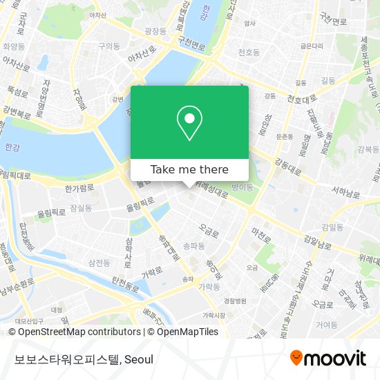 보보스타워오피스텔 map