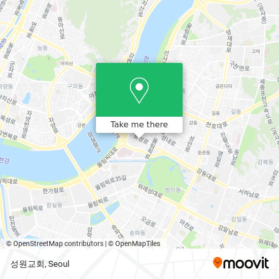 성원교회 map