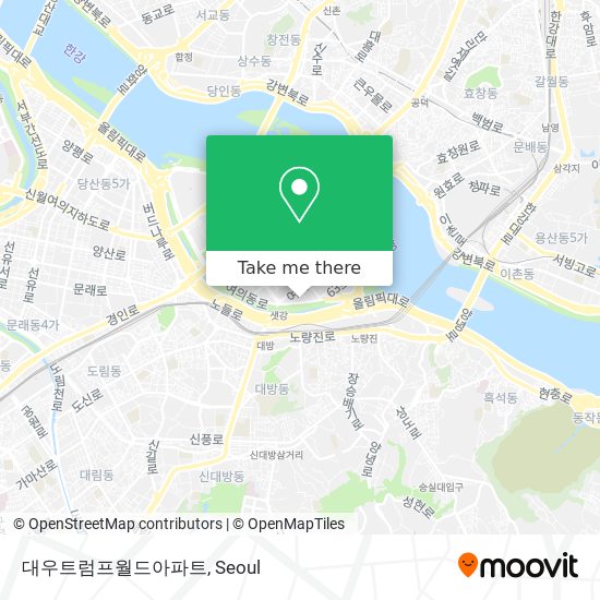 대우트럼프월드아파트 map