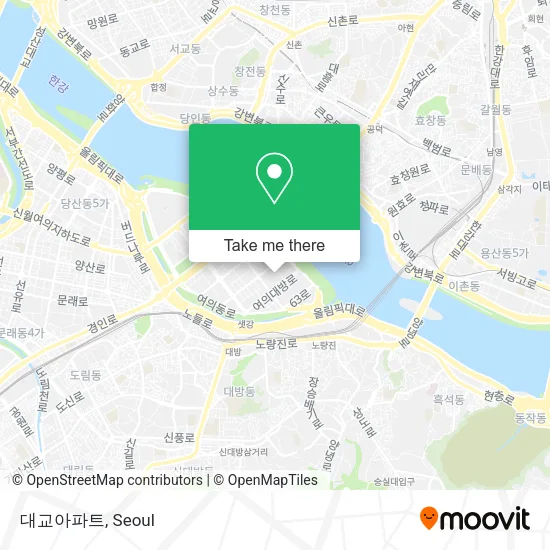 대교아파트 map