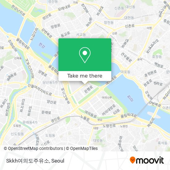 Skkh여의도주유소 map