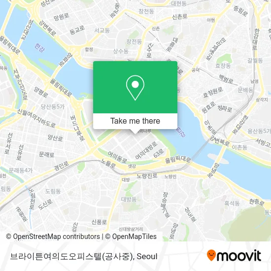 브라이튼여의도오피스텔(공사중) map