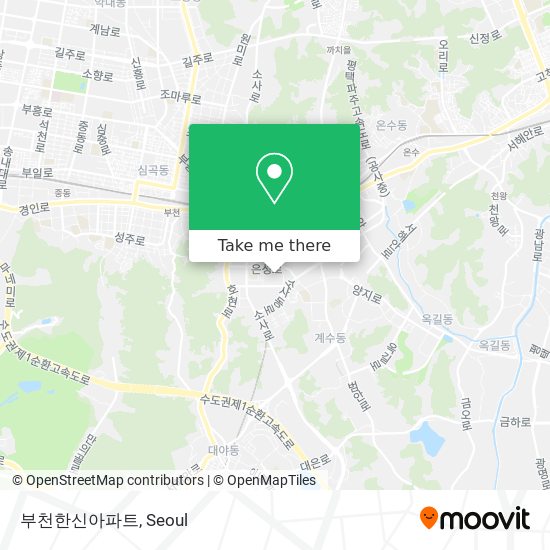 부천한신아파트 map