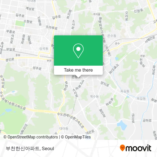 부천한신아파트 map
