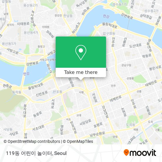 119동 어린이 놀이터 map