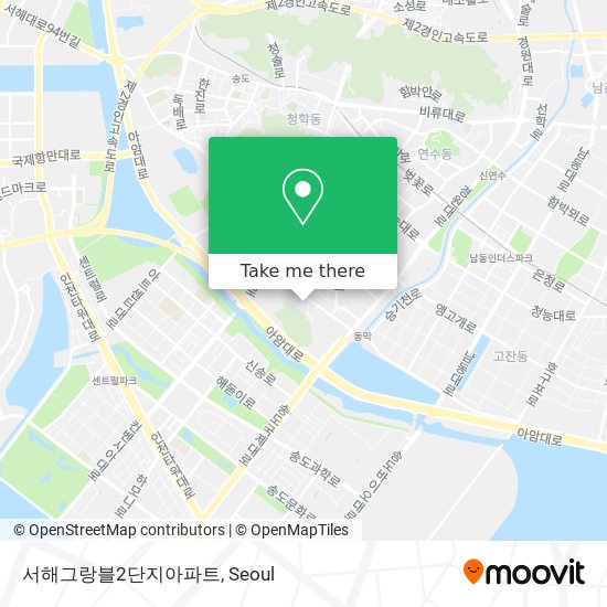 서해그랑블2단지아파트 map