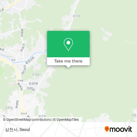 삼천사 map