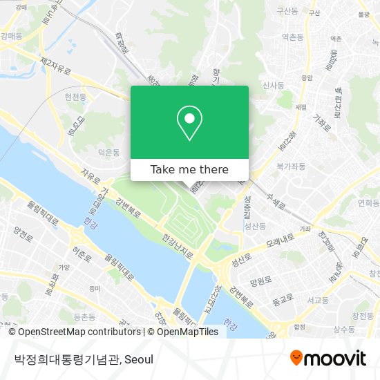 박정희대통령기념관 map