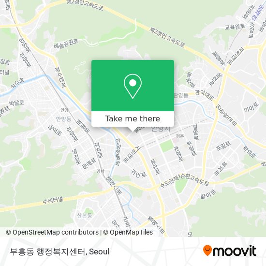 부흥동 행정복지센터 map