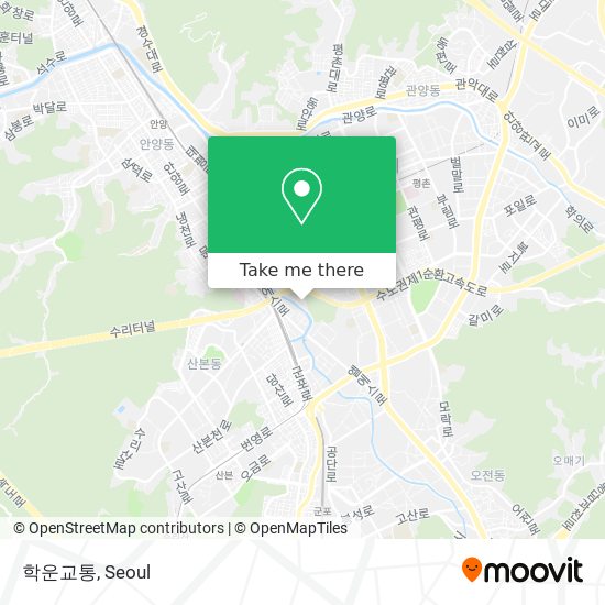 학운교통 map