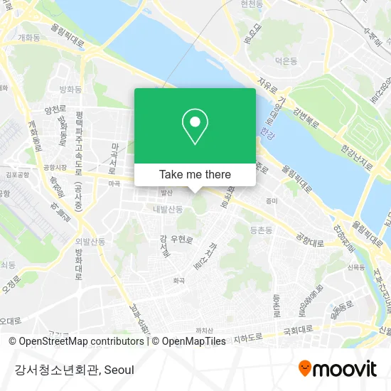 강서청소년회관 map
