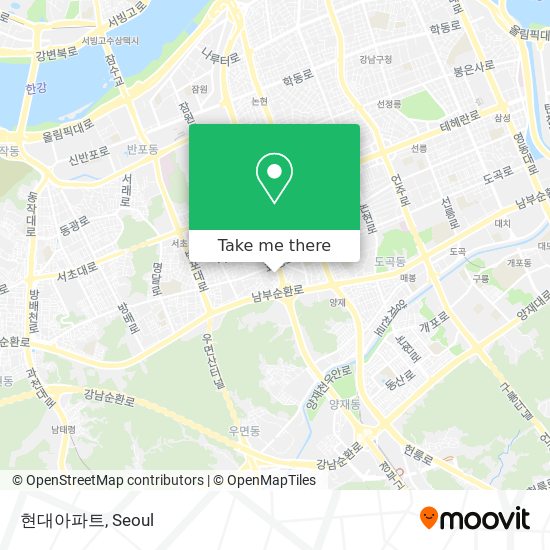 현대아파트 map