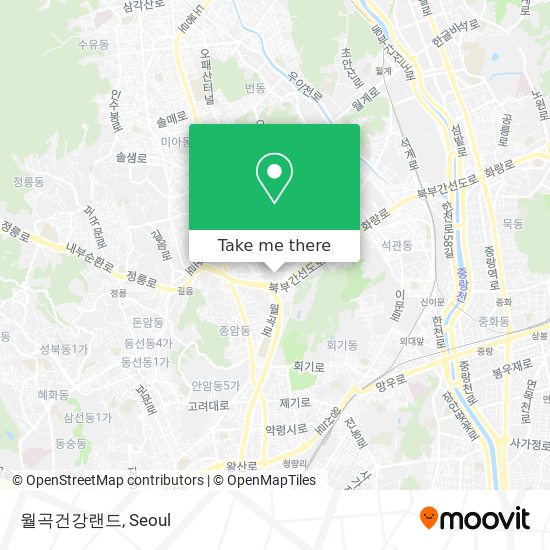 월곡건강랜드 map