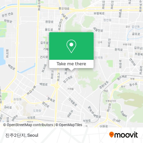 진주2단지 map