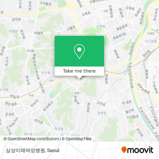 삼성미래여성병원 map