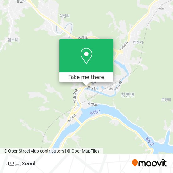 J모텔 map