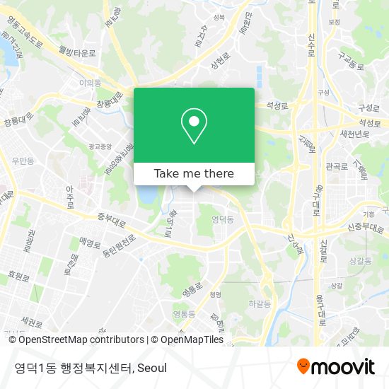 영덕1동 행정복지센터 map