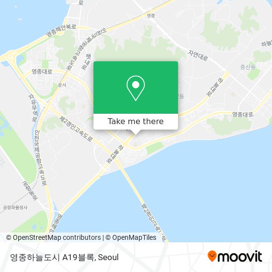 영종하늘도시 A19블록 map