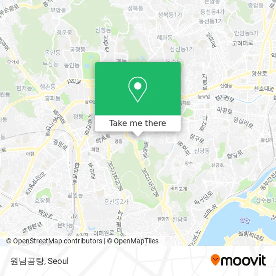 원님곰탕 map