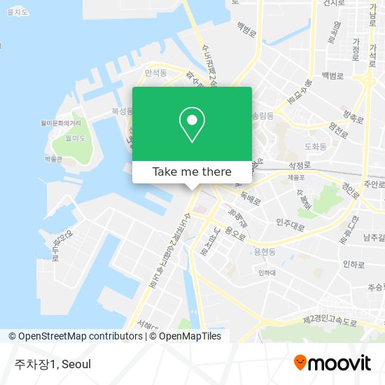 주차장1 map