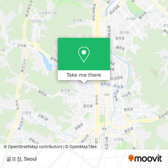 골프장 map