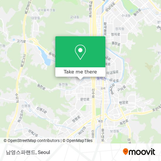 남영스파랜드 map