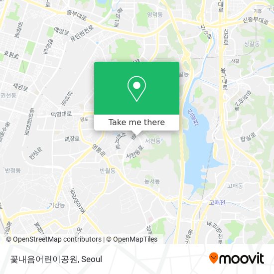 꽃내음어린이공원 map