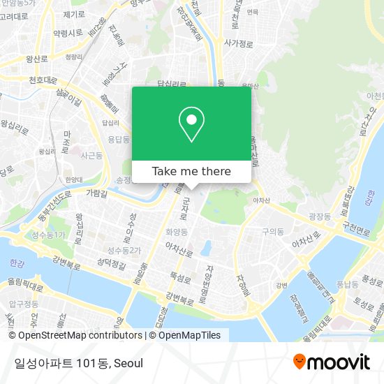 일성아파트 101동 map