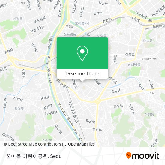 꿈마을 어린이공원 map