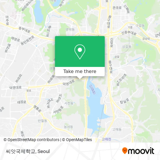 씨앗국제학교 map