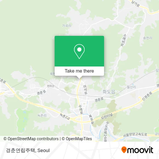 경춘연립주택 map