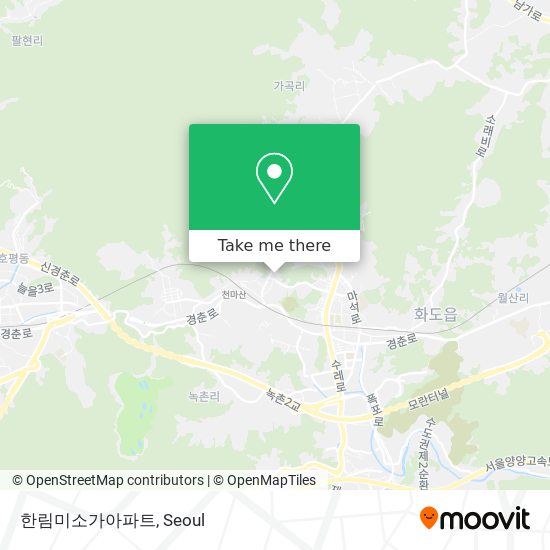 한림미소가아파트 map