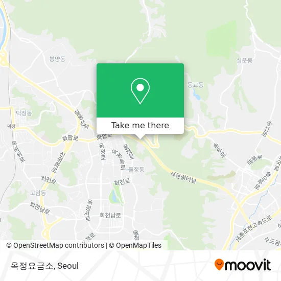 옥정요금소 map