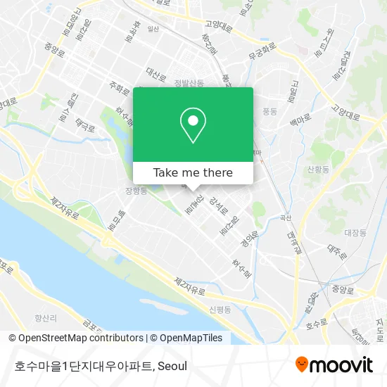 호수마을1단지대우아파트 map