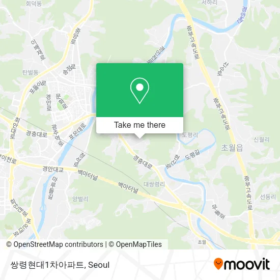 쌍령현대1차아파트 map