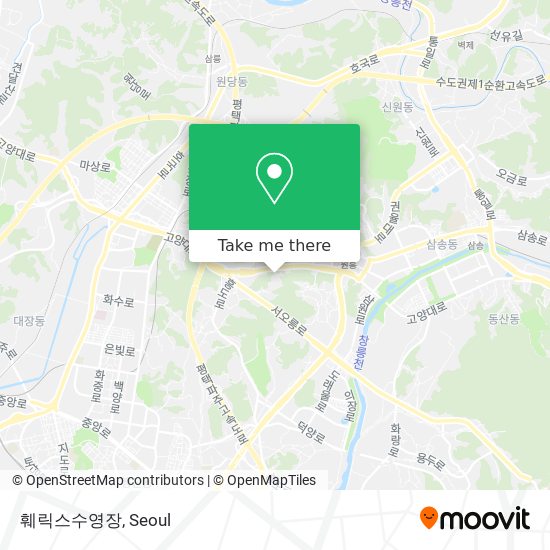 훼릭스수영장 map