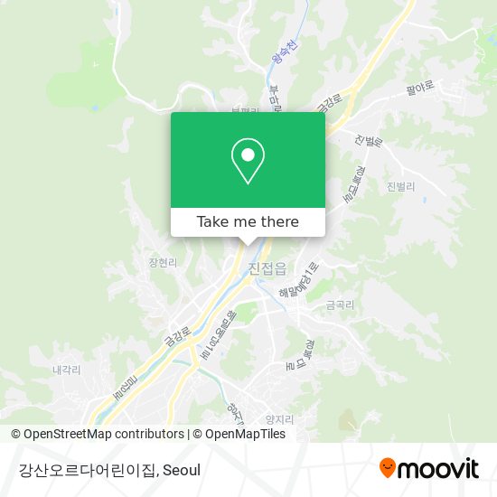 강산오르다어린이집 map