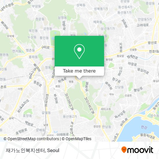 재가노인복지센터 map