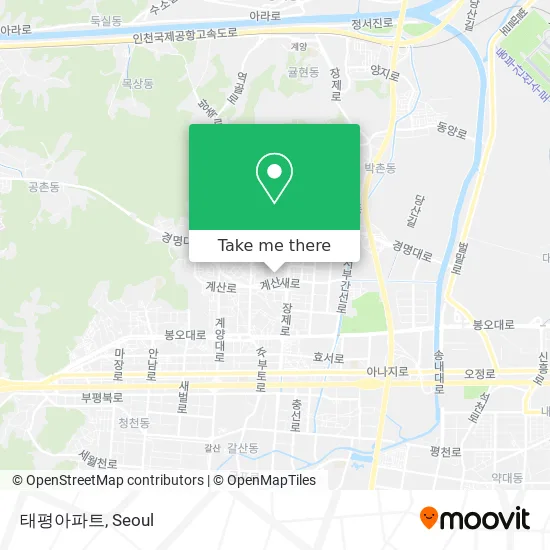 태평아파트 map