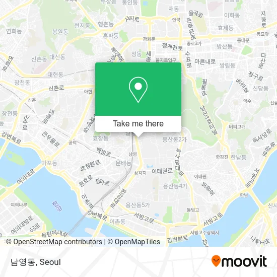 남영동 map