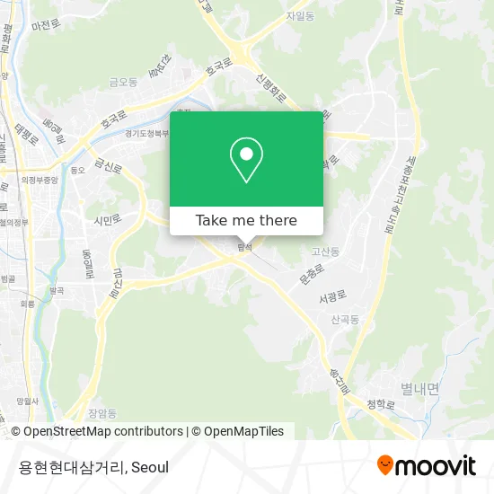 용현현대삼거리 map
