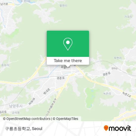 구룡초등학교 map