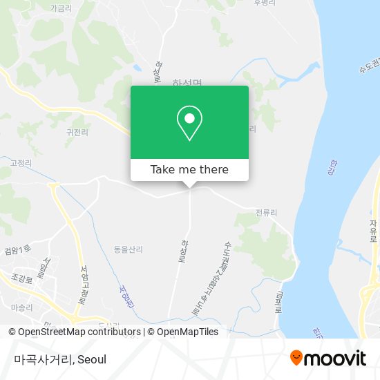 마곡사거리 map