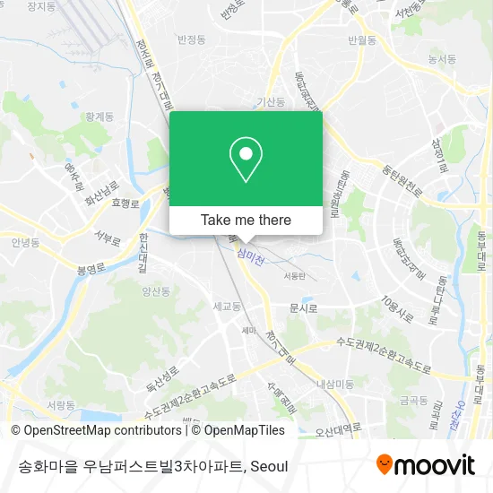 송화마을 우남퍼스트빌3차아파트 map