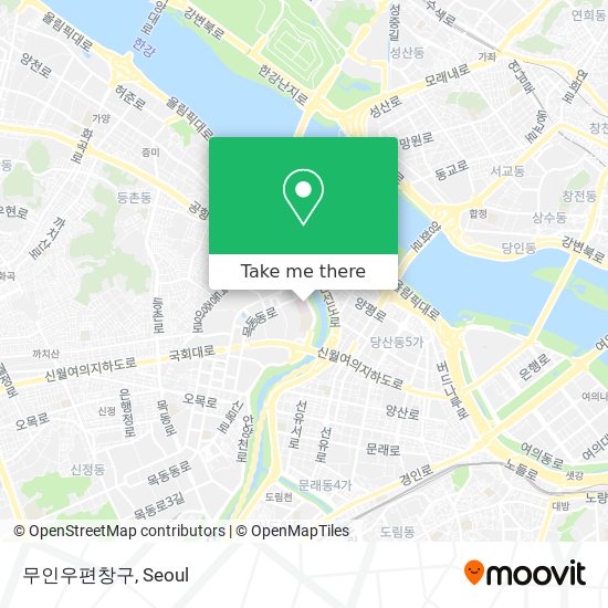 무인우편창구 map